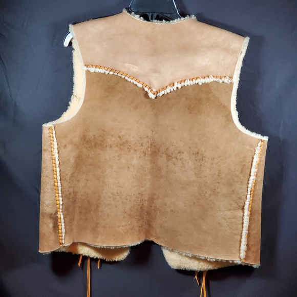 Vintage Sherling Vest - Picture 2 of 6